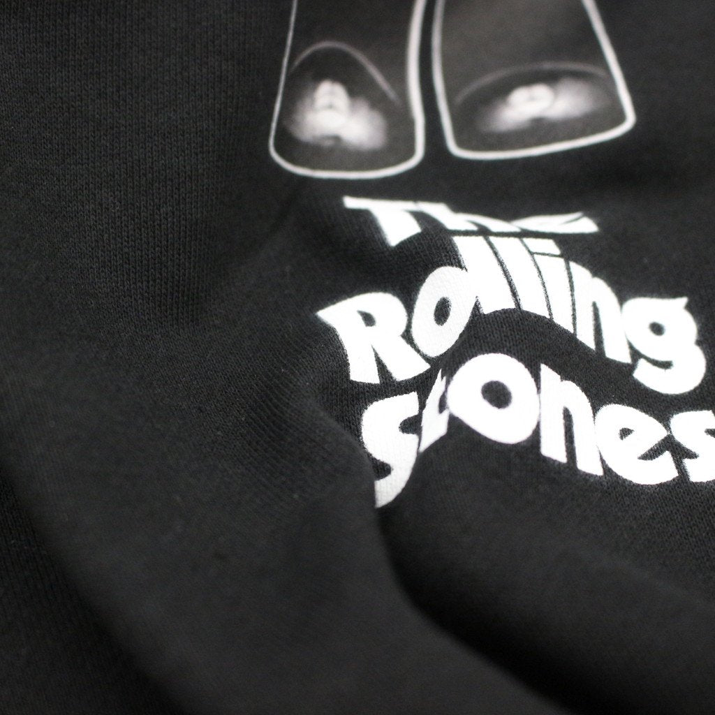 BE@RBRICK | CREWNECK SWEATSHIRT 「THE ROLLING STONES」 #BLACK [22MLE-TRS-SW-01]
