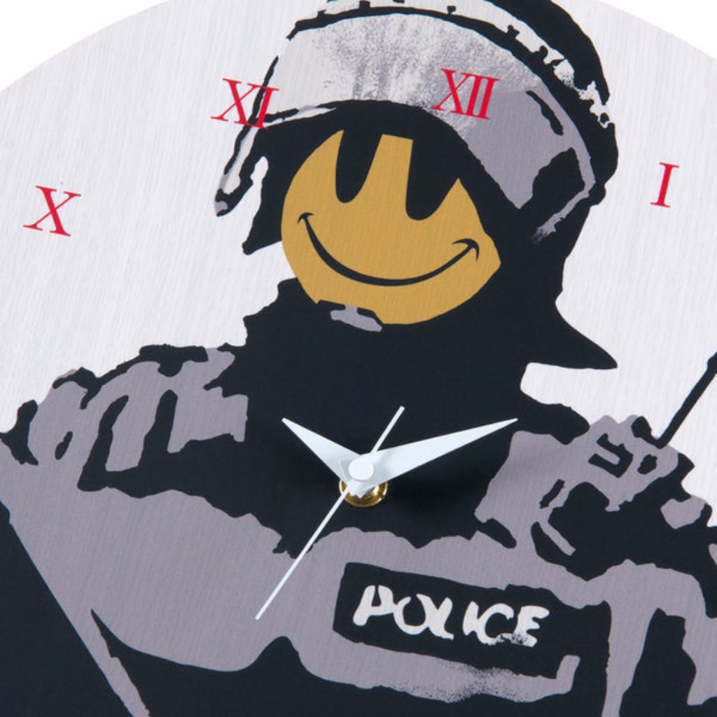 Sync. | シンク BRANDALISM | WALL CLOCK 「RIOT COP 02」 MADE BY