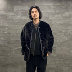 灰熊夾克-鴨- #黑色 [RJ0404003]