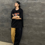 KILLER BONG | 機器人氣球褲#米色/黑色 [FW22-TBKB04]