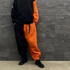 KILLER BONG | CYBORG BALLOON PANTS #BLACK/ORANGE [FW22-TBKB04]