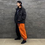 KILLER BONG | CYBORG BALLOON PANTS #BLACK/ORANGE [FW22-TBKB04]
