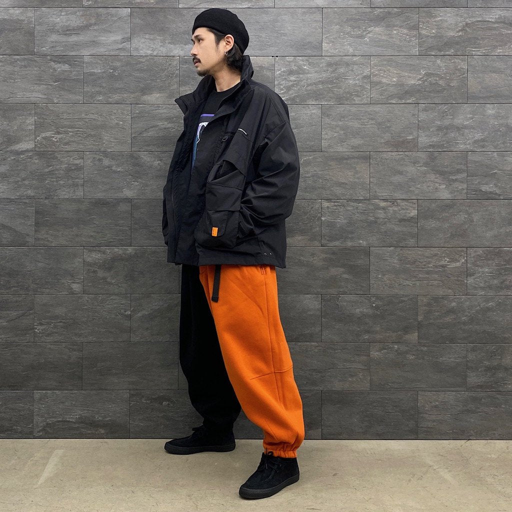 KILLER BONG | CYBORG BALLOON PANTS #BLACK/ORANGE [FW22-TBKB04]