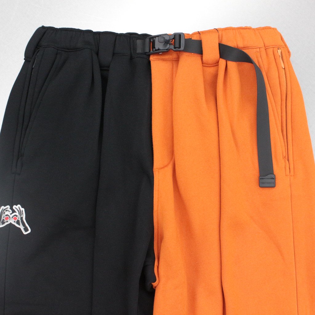 KILLER BONG | CYBORG BALLOON PANTS #BLACK/ORANGE [FW22-TBKB04]