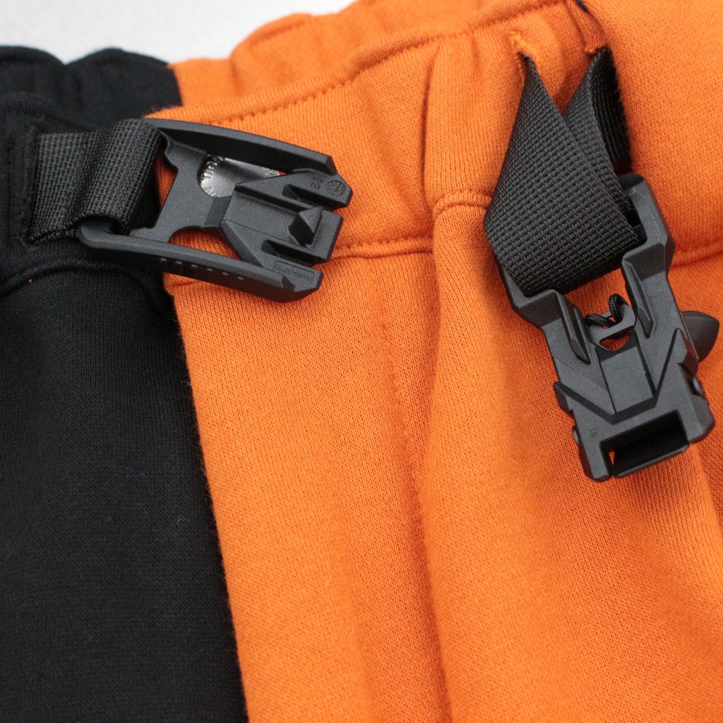 KILLER BONG | CYBORG BALLOON PANTS #BLACK/ORANGE [FW22-TBKB04]