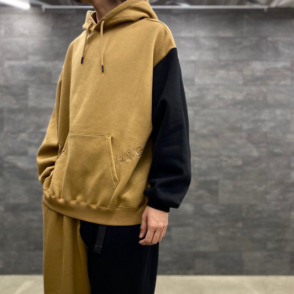 KILLER BONG | CYBORG HOODIE #BEIGE/BLACK [FW22-TBKB03]