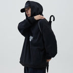 VI-X03H - "Misty Poet" Logo Hoodie #SHADOW [GOOPI-22AW-NOV-4]