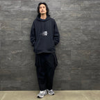 VI-X03H - "Misty Poet" Logo Hoodie #SHADOW [GOOPI-22AW-NOV-4]