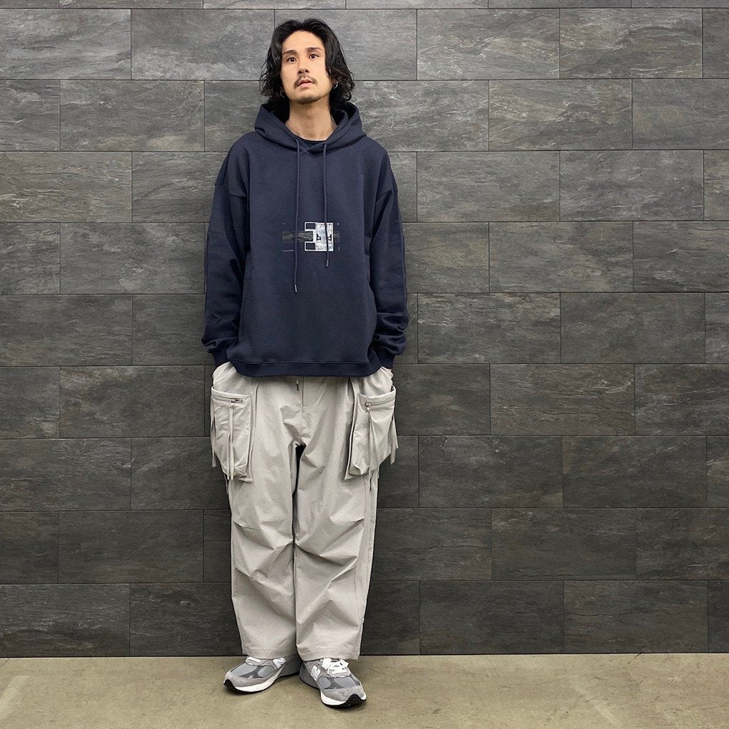 VI-X03H - 「Misty Poet」 Logo Hoodie #BATHYAL [GOOPI-22AW-NOV-4]