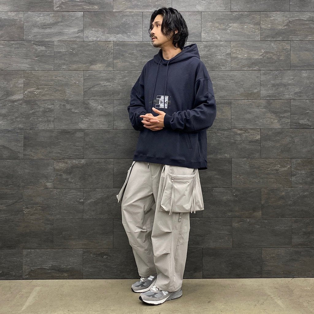 VI-X03H - 「Misty Poet」 Logo Hoodie #BATHYAL [GOOPI-22AW-NOV-4]