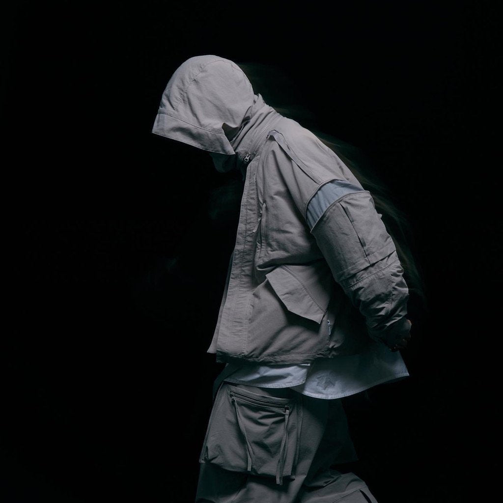 ACRYPSIS | A 07G - "DUET" R-SHIELD SPACE PARKA #TAUPE [GOOPI-22SS-AUG-05]
