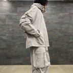 ACRYPSIS | A 07G - "DUET" R-SHIELD SPACE PARKA #TAUPE [GOOPI-22SS-AUG-05]