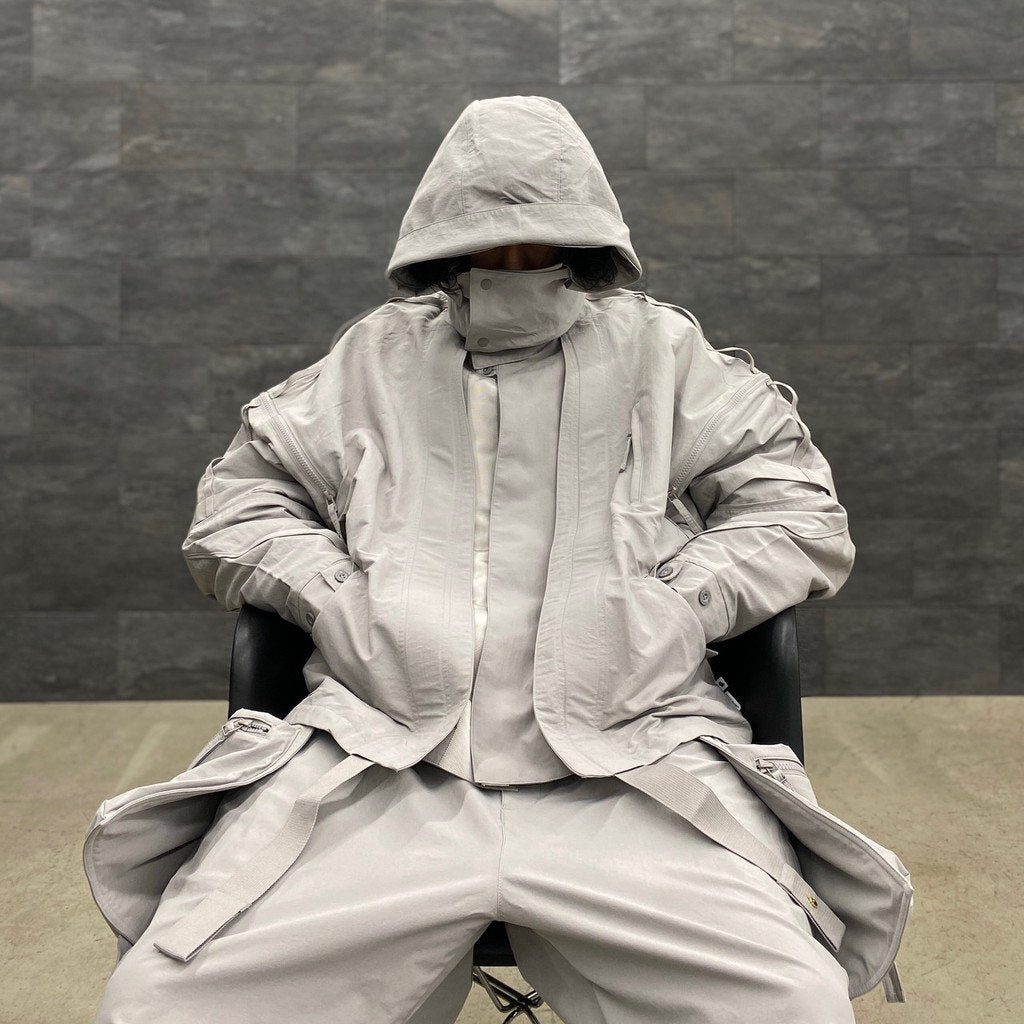 ACRYPSIS | A 07G - "DUET" R-SHIELD SPACE PARKA #TAUPE [GOOPI-22SS-AUG-05]