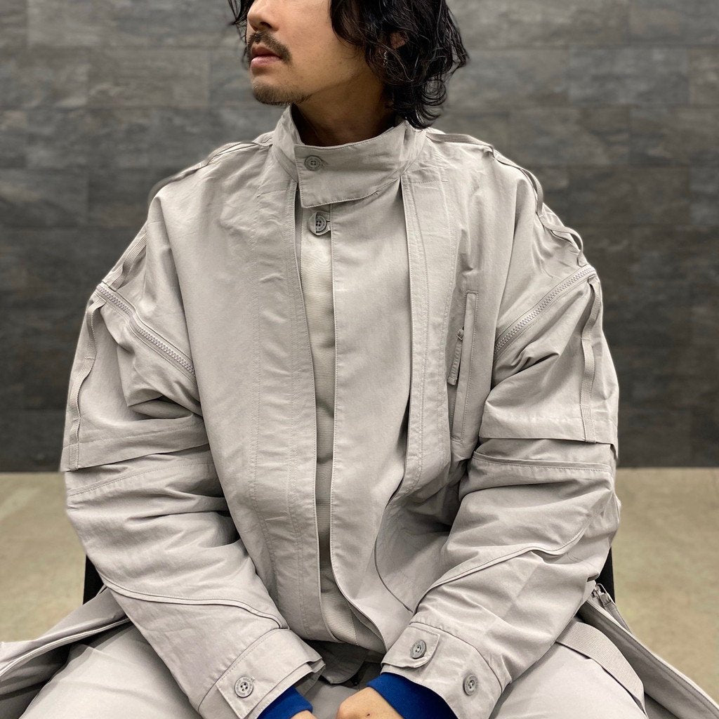 ACRYPSIS | A 07G - "DUET" R-SHIELD SPACE PARKA #TAUPE [GOOPI-22SS-AUG-05]