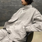 ACRYPSIS | A 07G - "DUET" R-SHIELD SPACE PARKA #TAUPE [GOOPI-22SS-AUG-05]