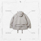 ACRYPSIS | A 07G - "DUET" R-SHIELD SPACE PARKA #TAUPE [GOOPI-22SS-AUG-05]