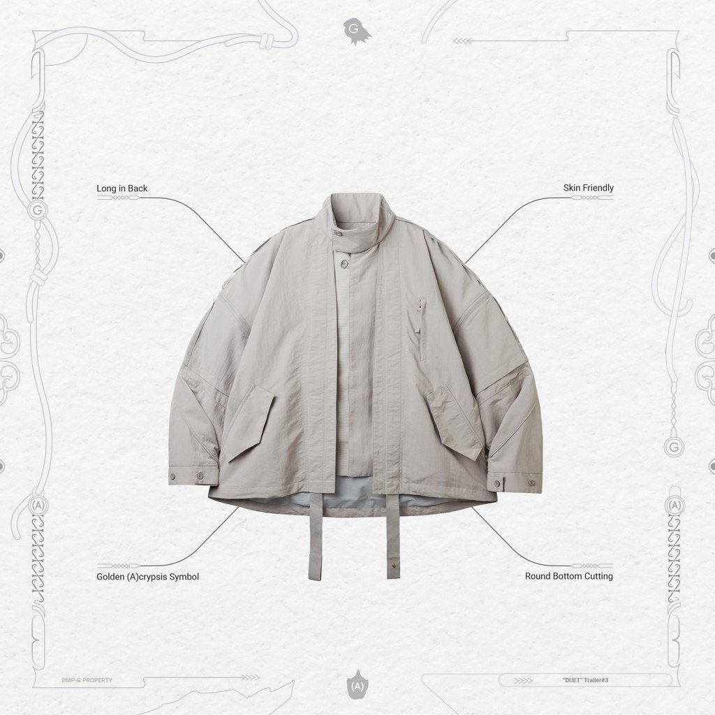 ACRYPSIS | A 07G - "DUET" R-SHIELD SPACE PARKA #TAUPE [GOOPI-22SS-AUG-05]