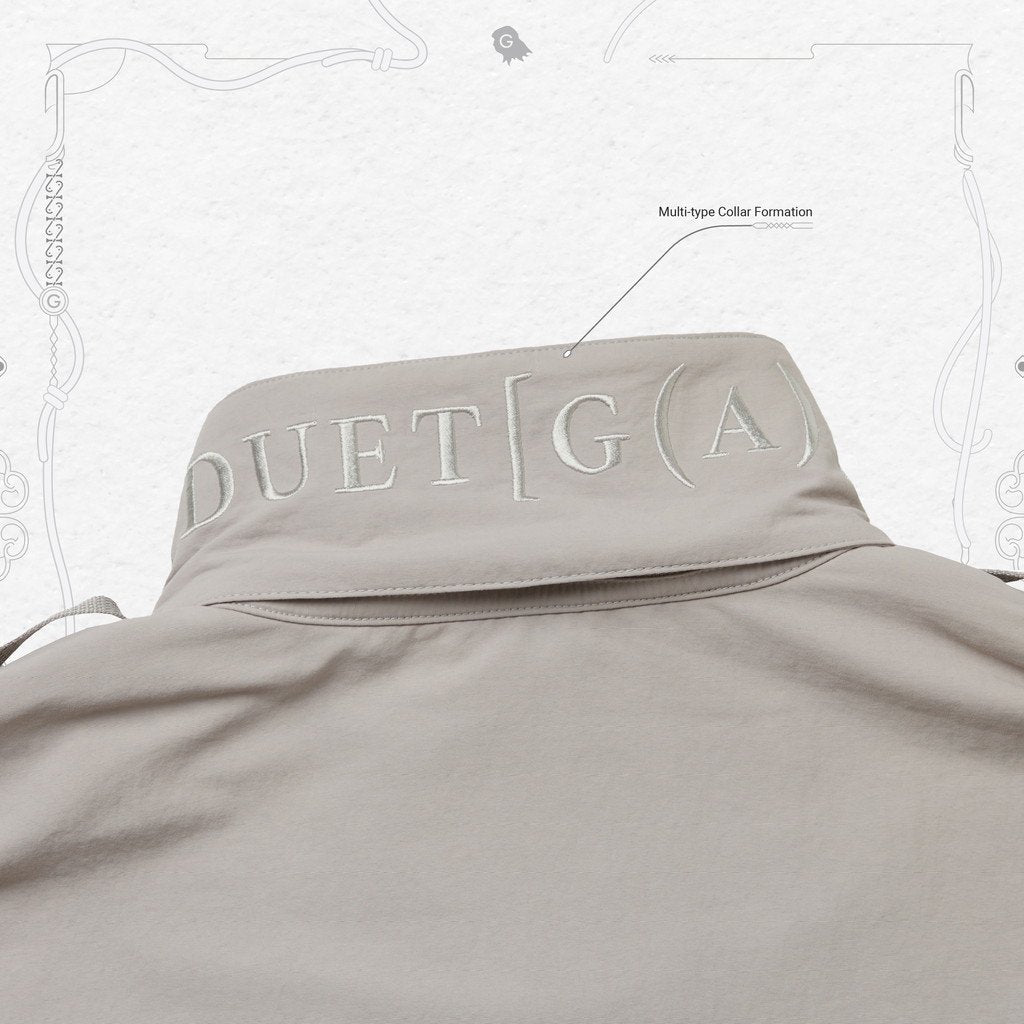 ACRYPSIS | A 07G - "DUET" R-SHIELD SPACE PARKA #TAUPE [GOOPI-22SS-AUG-05]