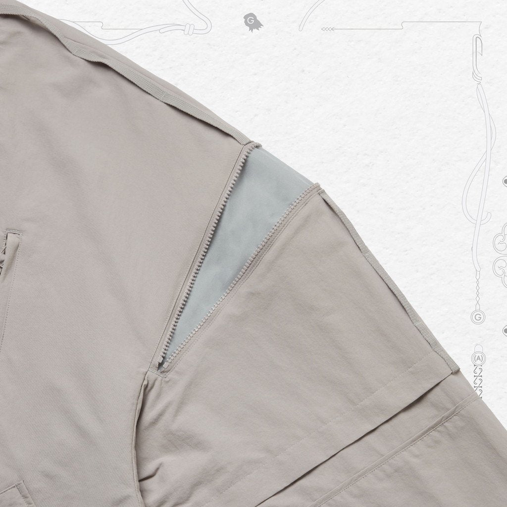 ACRYPSIS | A 07G - "DUET" R-SHIELD SPACE PARKA #TAUPE [GOOPI-22SS-AUG-05]