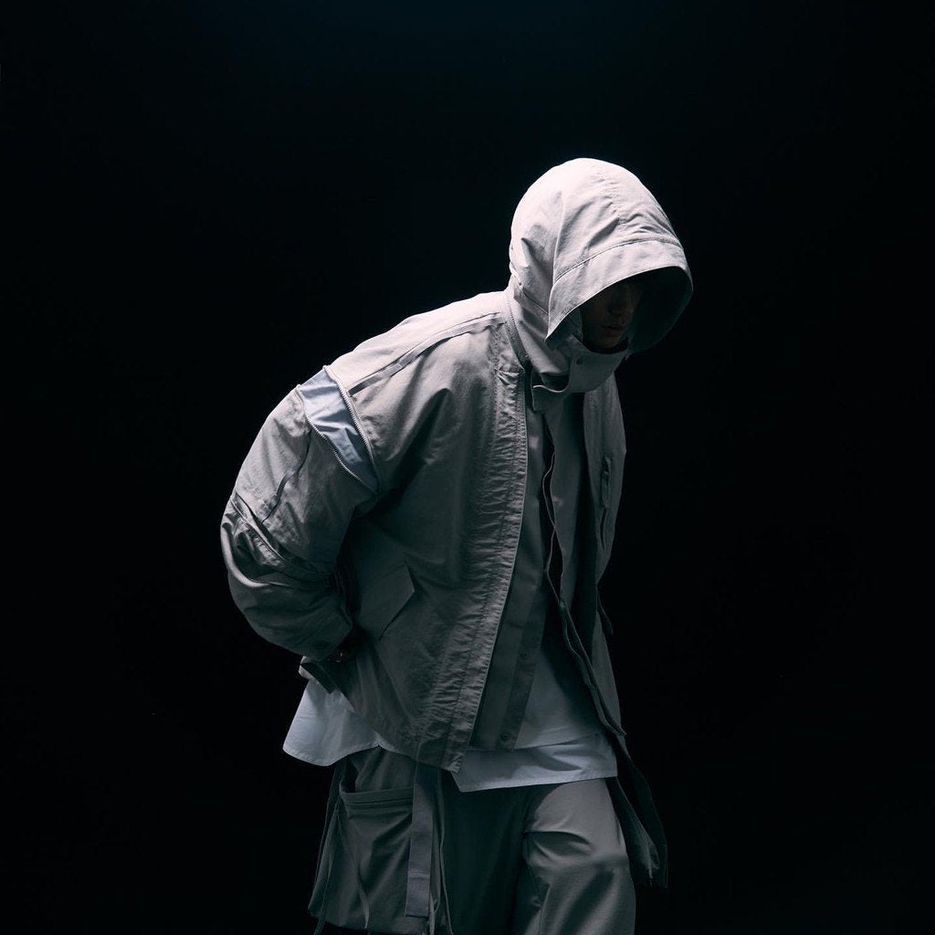 ACRYPSIS | A 07G - "DUET" R-SHIELD SPACE PARKA #TAUPE [GOOPI-22SS-AUG-05]