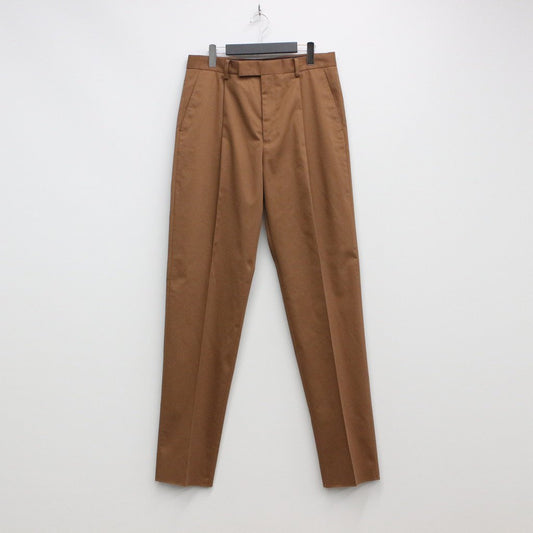 ht_PLEATED  TROUSERS -TYPE 1- #BROWN [23SSE-WMP-TR01]