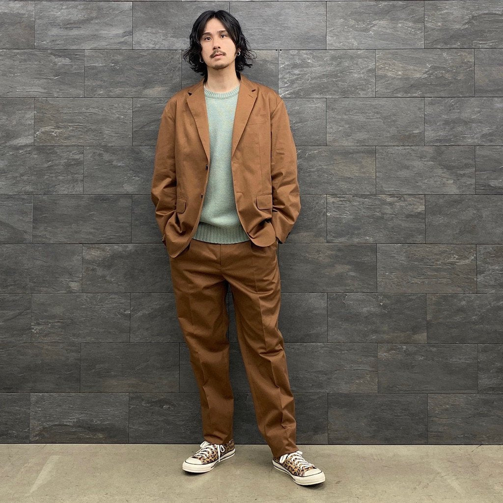 PLEATED TROUSERS -TYPE 1- #BROWN [23SSE-WMP-TR01] _ WACKO MARIA