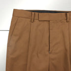 PLEATED TROUSERS -TYPE 1- #BROWN [23SSE-WMP-TR01]