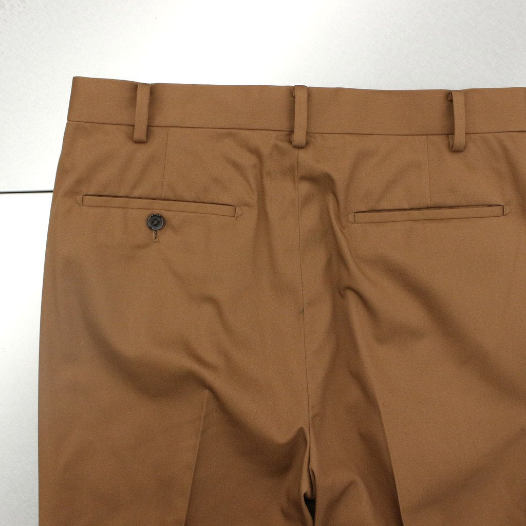 PLEATED TROUSERS -TYPE 1- #BROWN [23SSE-WMP-TR01] _ WACKO MARIA