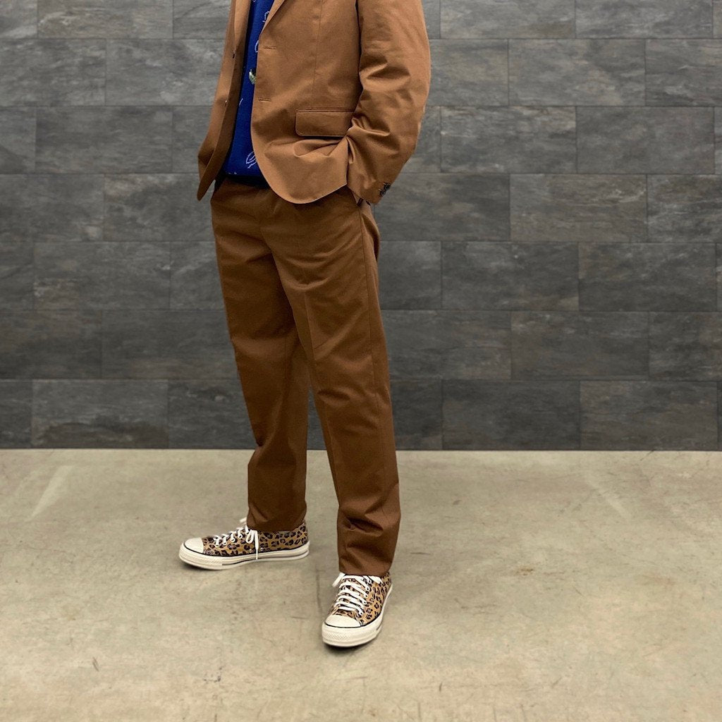 PLEATED TROUSERS -TYPE 1- #BROWN [23SSE-WMP-TR01] _ WACKO MARIA | ワコマリア