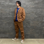 PLEATED TROUSERS -TYPE 1- #BROWN [23SSE-WMP-TR01]