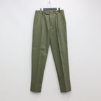 百褶長褲 - 型 1- #KHAKI [23SSE-WMP-TR01]