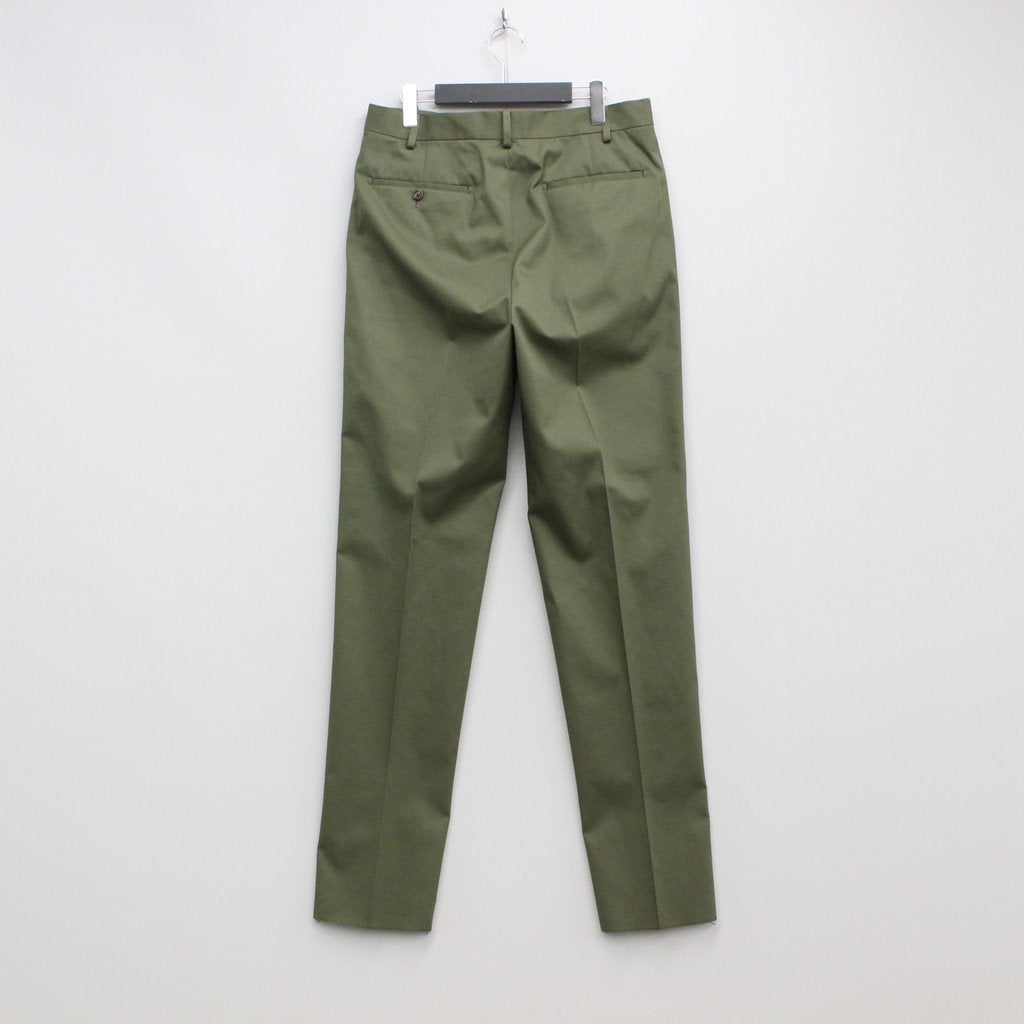 百褶長褲 - 型 1- #KHAKI [23SSE-WMP-TR01]