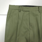 百褶長褲 - 型 1- #KHAKI [23SSE-WMP-TR01]