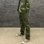 百褶長褲 - 型 1- #KHAKI [23SSE-WMP-TR01]