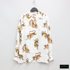 TIM LEHI | HAWAIIAN SHIRT L/S #WHITE [23SSE-WMS-HI02]