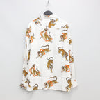 TIM LEHI | HAWAIIAN SHIRT L/S #WHITE [23SSE-WMS-HI02]