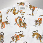 TIM LEHI | HAWAIIAN SHIRT L/S #WHITE [23SSE-WMS-HI02]