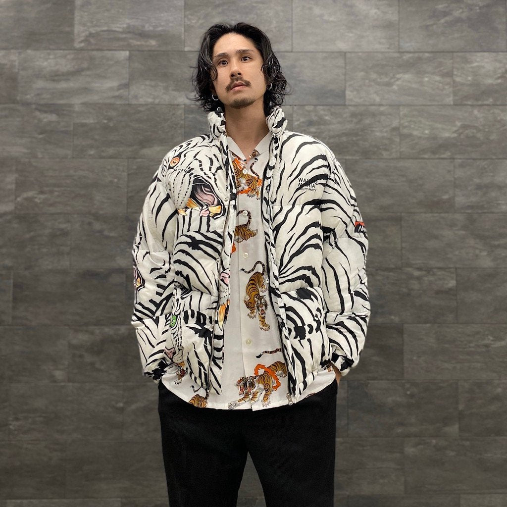 TIM LEHI | HAWAIIAN SHIRT L/S #WHITE [23SSE-WMS-HI02]