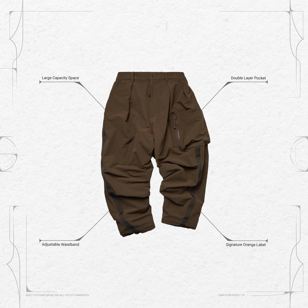 「VI-M03P」-「METAR」S2FW 工裝褲 #Brown [GOOPI-22AW-DEC-01]