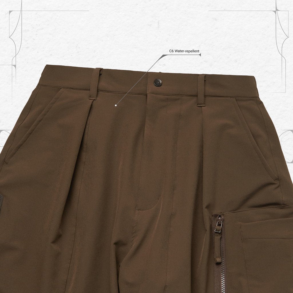 「VI-M03P」-「METAR」S2FW 工裝褲 #Brown [GOOPI-22AW-DEC-01]