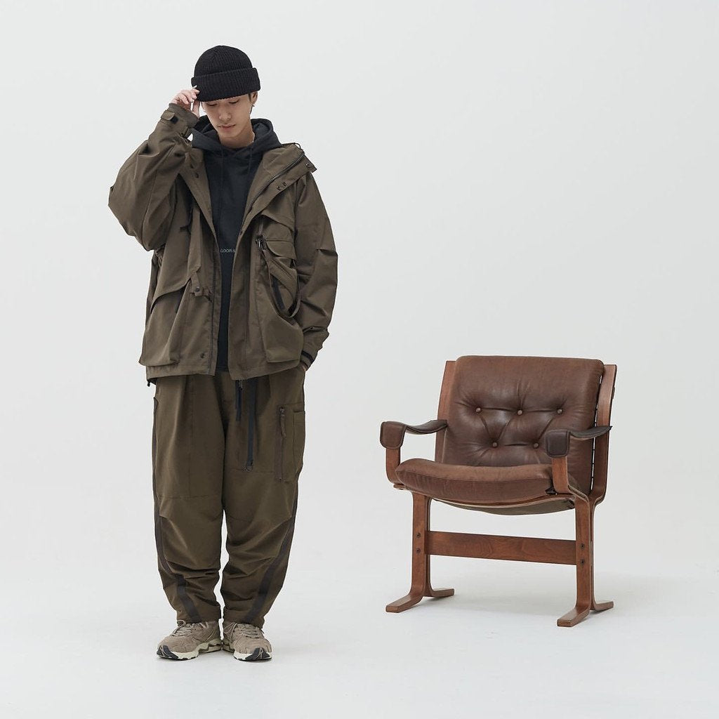 「VI-M03P」-「METAR」S2FW 工裝褲 #Brown [GOOPI-22AW-DEC-01]