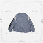 VI-G05T “Silent Fern” L/S 圖案 T 卹 #鋼藍 [GOOPI-23SS-JAN-02]