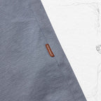 VI-G05T “Silent Fern” L/S 圖案 T 卹 #鋼藍 [GOOPI-23SS-JAN-02]