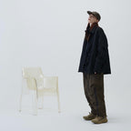 “GNV-13”SOFTBOX 寬口袋襯衫#黑色 [GOOPI-23SS-JAN-01]