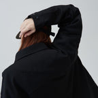 “GNV-13”SOFTBOX 寬口袋襯衫#黑色 [GOOPI-23SS-JAN-01]