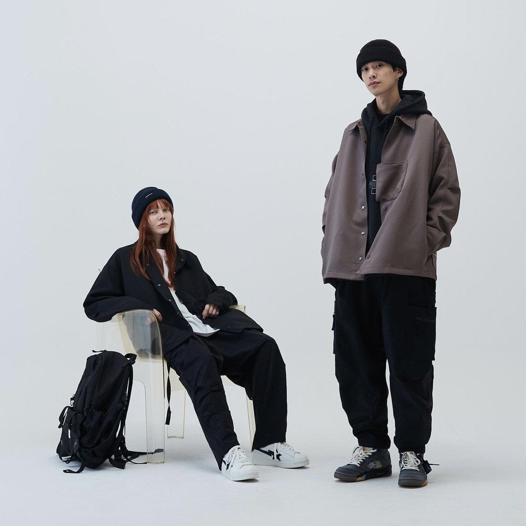 「GNV-13」SOFTBOX 寬口袋襯衫 #Rusty Iron [GOOPI-23SS-JAN-01]