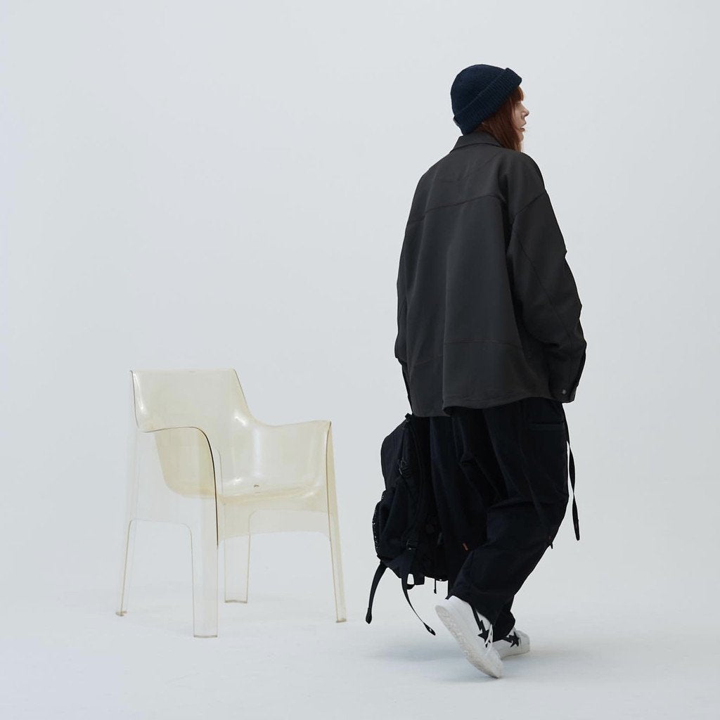 「GNV-13」SOFTBOX 寬口袋襯衫 #Rusty Iron [GOOPI-23SS-JAN-01]