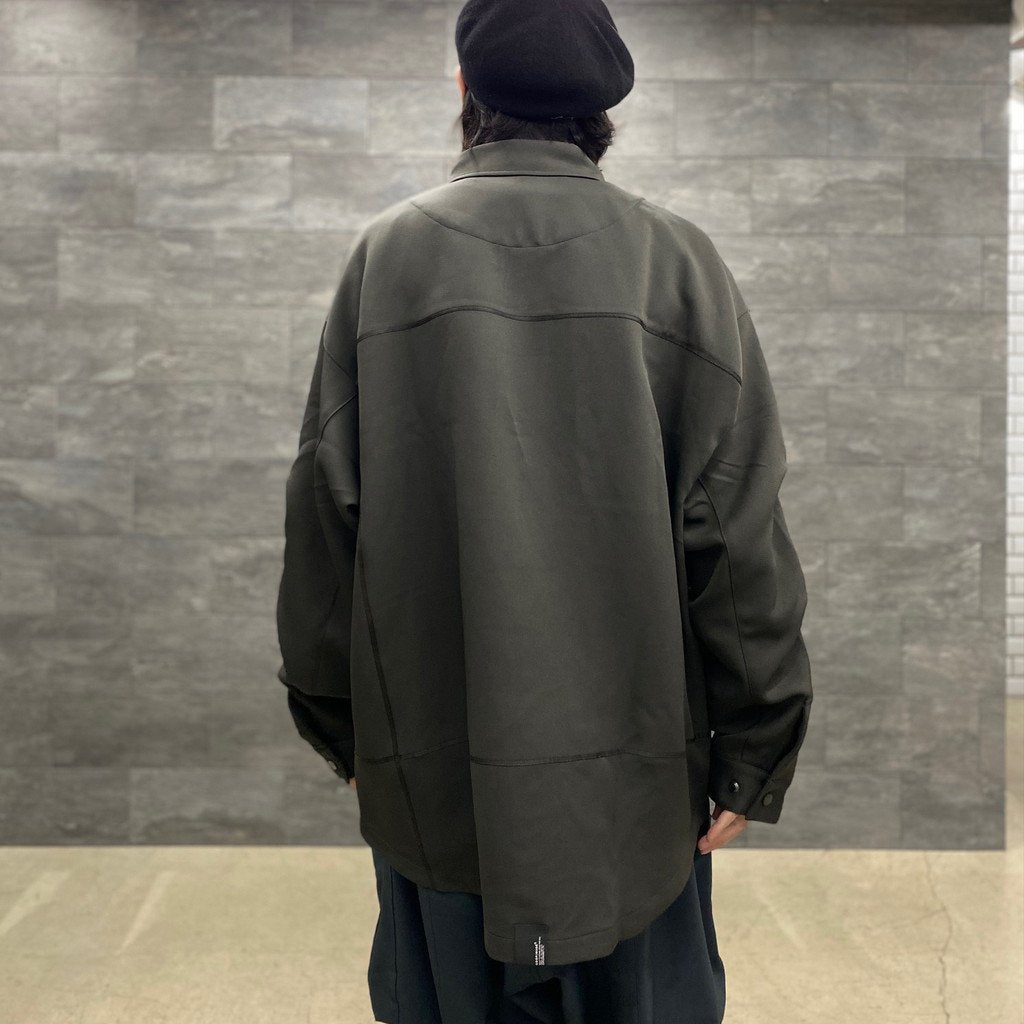 「GNV-13」SOFTBOX 寬口袋襯衫 #Rusty Iron [GOOPI-23SS-JAN-01]