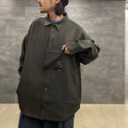「GNV-13」SOFTBOX 寬口袋襯衫 #Rusty Iron [GOOPI-23SS-JAN-01]