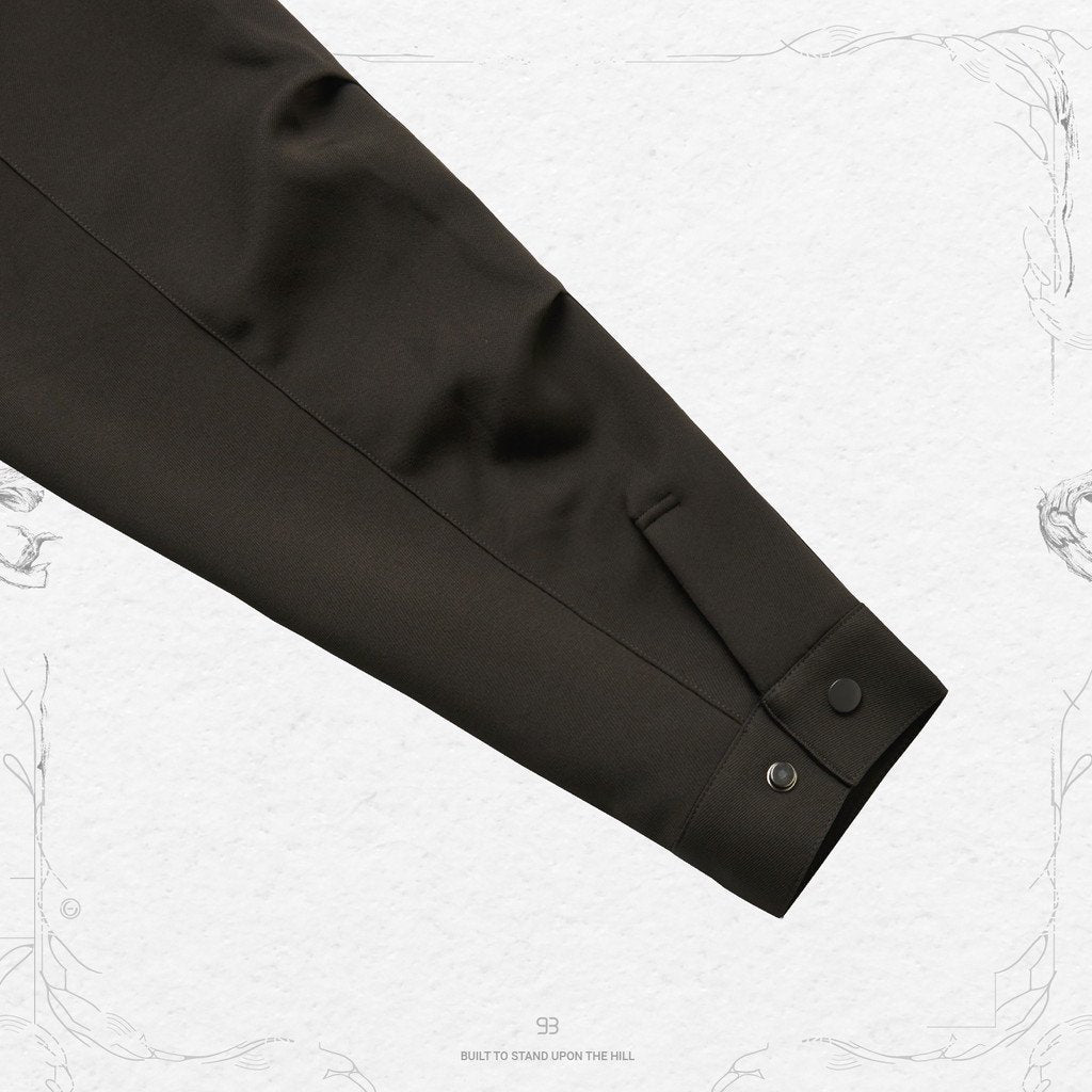 「GNV-13」SOFTBOX 寬口袋襯衫 #Rusty Iron [GOOPI-23SS-JAN-01]